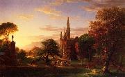 Thomas Cole The Return oil